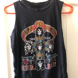 guns n roses halter top